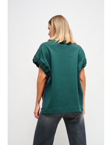 Maryley Sweatshirt sans manches avec rubans latéraux