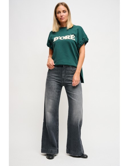 Maryley Sweatshirt sans manches avec rubans latéraux
