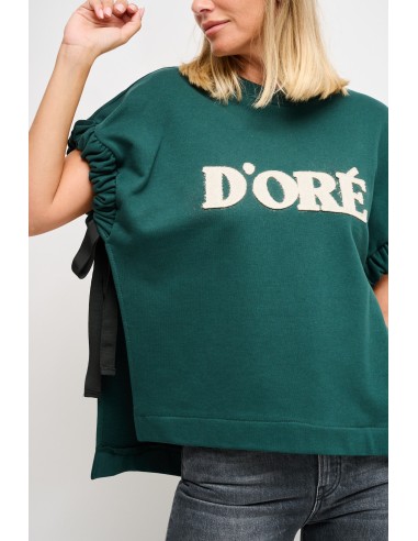 Maryley Sweatshirt sans manches avec rubans latéraux