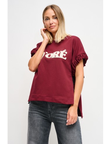 Maryley Sweatshirt sans manches avec rubans latéraux