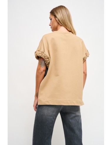 Mouwloze sweater met strikken aan de zijkanten Maryley