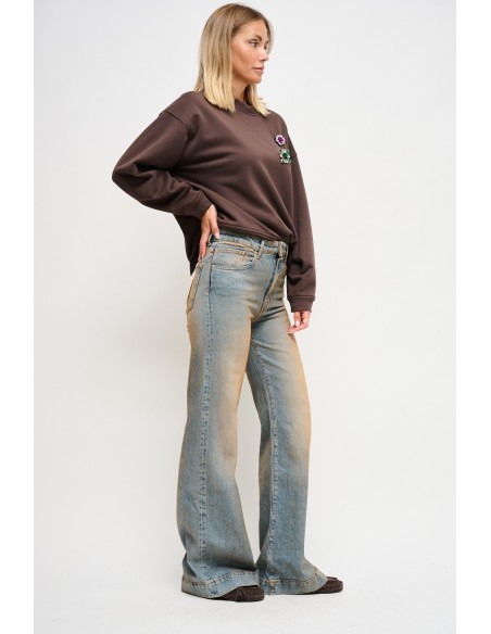 Jean Atlanta coupe wide leg Maryley