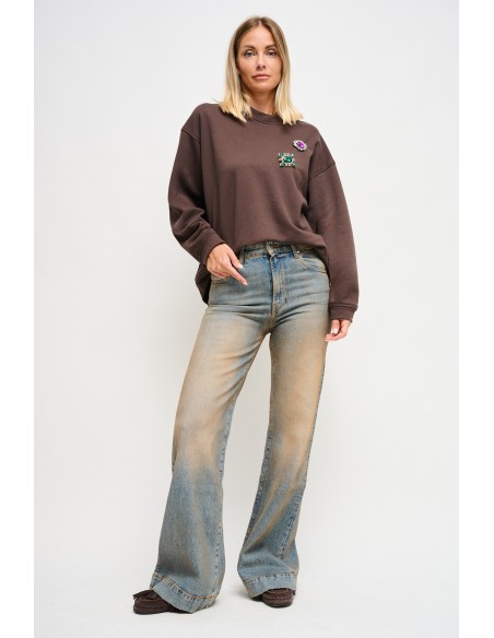 Jean Atlanta coupe wide leg Maryley