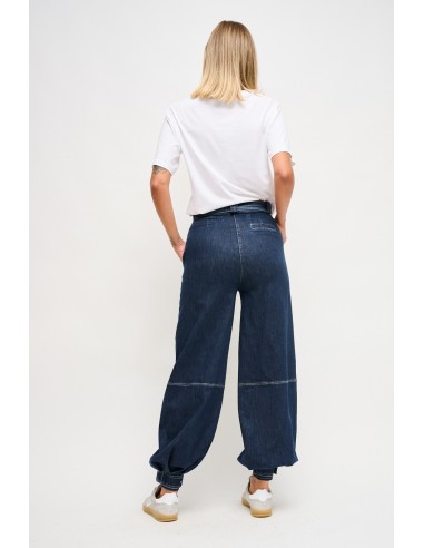 Jean baggy avec ceinture Maryley