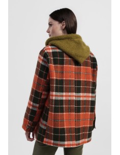 Veste-chemise à carreaux avec boutons Dixie 2