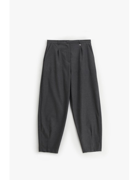 Pantalon à pinces et jambes courtes Dixie