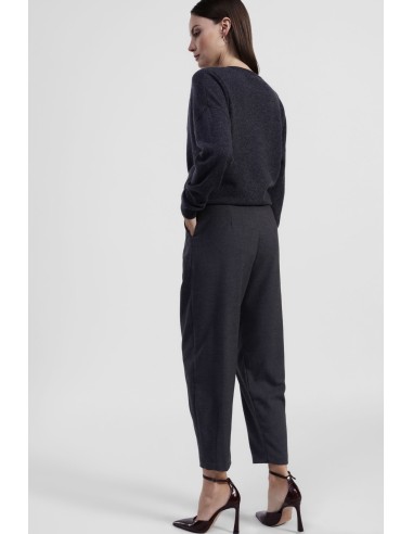 Pantalon à pinces et jambes courtes Dixie