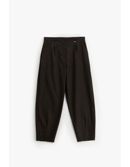Pantalon à pinces et jambes courtes Dixie