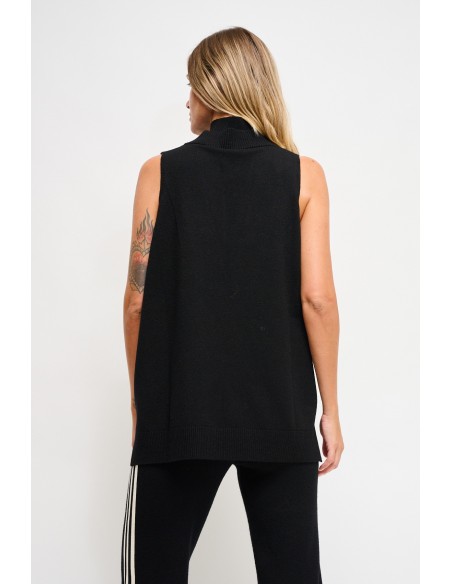 Gilets en tricot Maryley avec bandes latérales