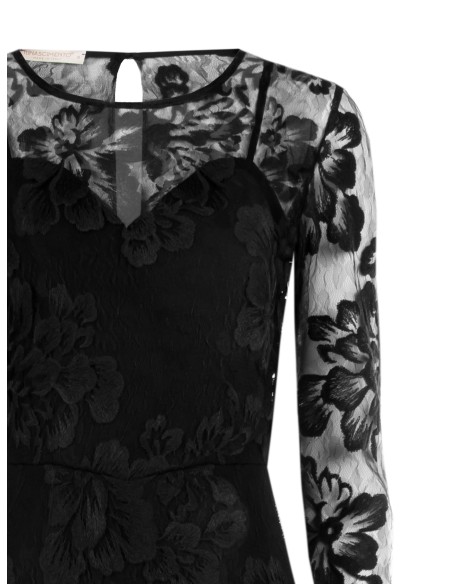 Robe fourreau en dentelle Rinascimento