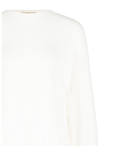 Pull oversize avec petits boutons bijoux aux poignets Rinascimento