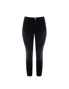Curvy skinny jeans met strass op de achterzak van Rinascimento Curvy