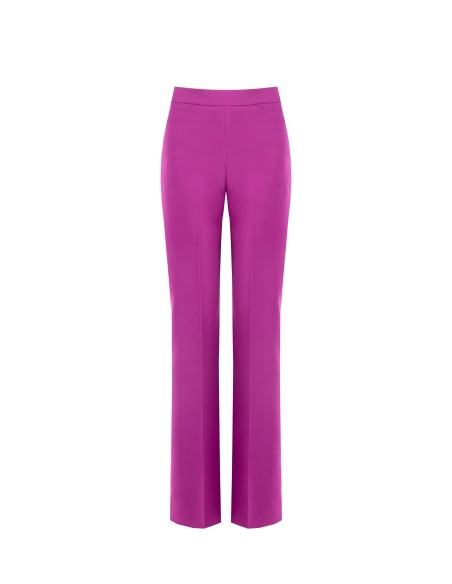 Pantalon palazzo en tissu bi-extensible Rinascimento