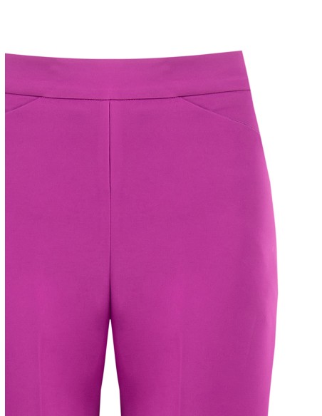 Pantalon palazzo en tissu bi-extensible Rinascimento