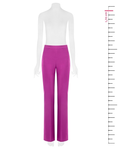 Pantalon palazzo en tissu bi-extensible Rinascimento