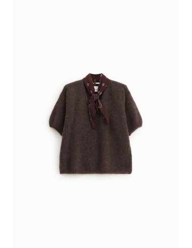 Pull à manches courtes à la coupe fluide Dixie