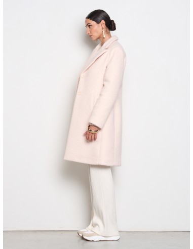 Manteau mi-long cintré en bouclé Rinascimento
