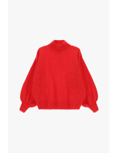 Dixie Wide Long-Sleeve High Neck Sweater (Pull à manches longues et col montant)