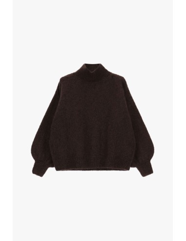 Dixie Wide Long-Sleeve High Neck Sweater (Pull à manches longues et col montant)