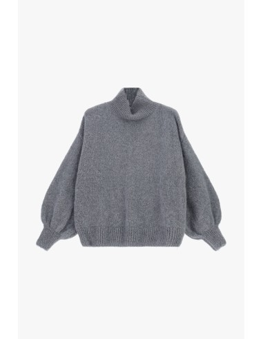 Dixie Wide Long-Sleeve High Neck Sweater (Pull à manches longues et col montant)
