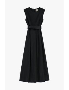 Robe longue avec ceinture et coupe évasée Dixie 2