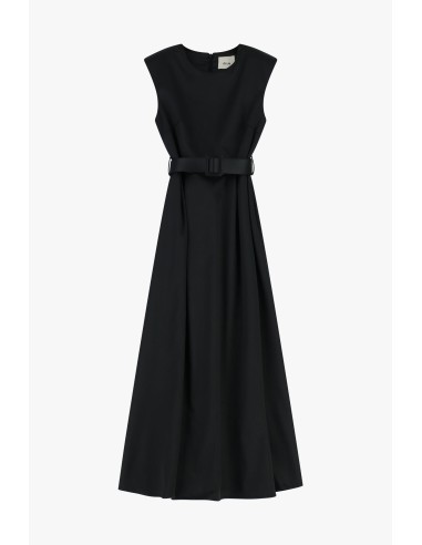Robe longue avec ceinture et coupe évasée Dixie