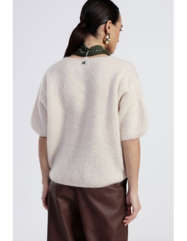 Pull à manches courtes à la coupe fluide Dixie