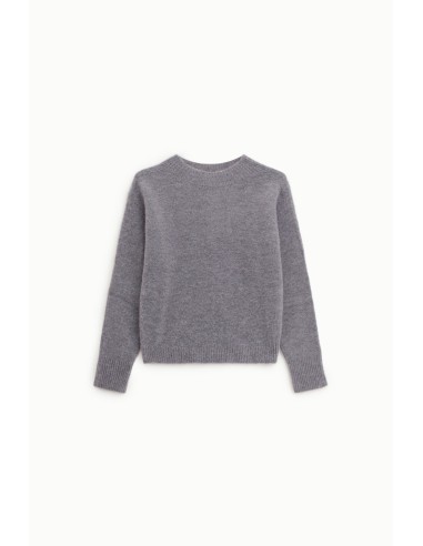 Dixie regular fit trui met ronde hals en lange mouwen