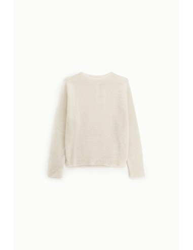 Pull regular à col rond et manches longues Dixie