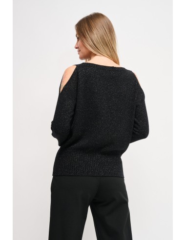 Tricot Lurex avec découpe Maryley