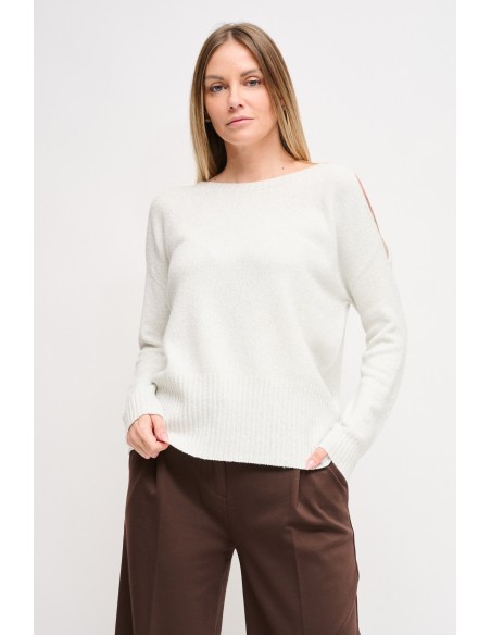 Tricot Lurex avec découpe Maryley