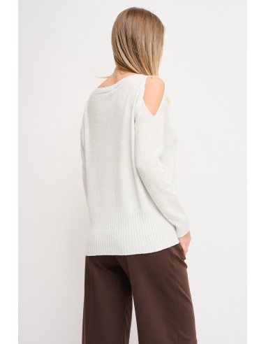 Tricot Lurex avec découpe Maryley