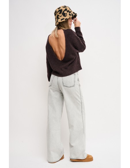 Maryley-top met open rug