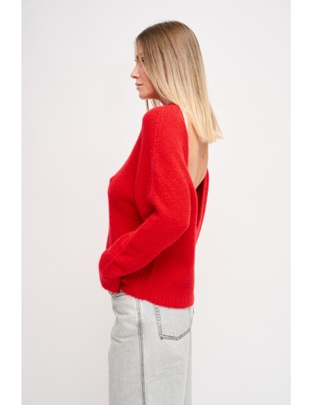 Pull Maryley à dos ouvert
