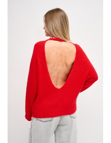 Maryley-top met open rug