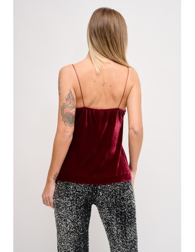 Top en velours Maryley