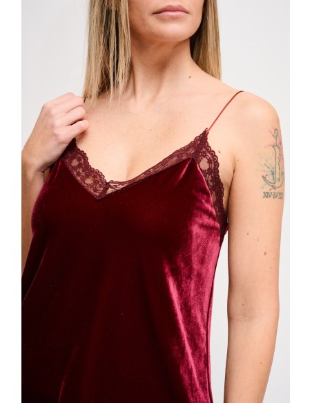Top en velours Maryley