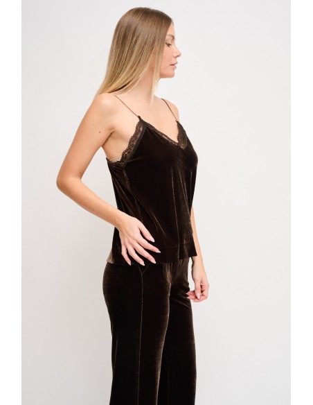 Maryley fluwelen top