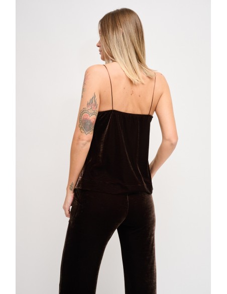 Top en velours Maryley