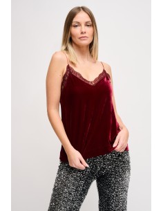 Maryley fluwelen top