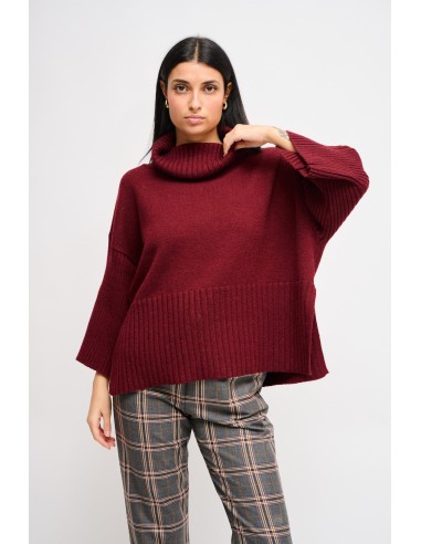 Oversized coltrui met 3/4-mouwen van Maryley