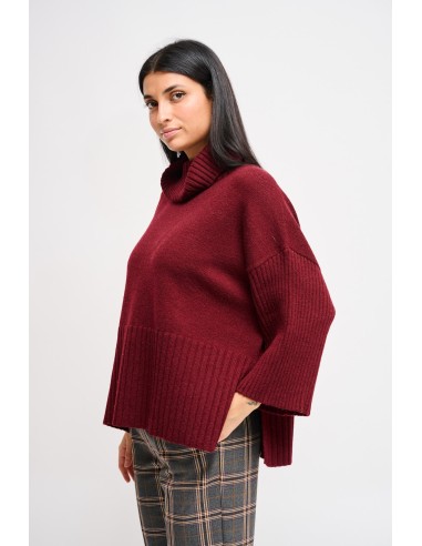 Oversized coltrui met 3/4-mouwen van Maryley