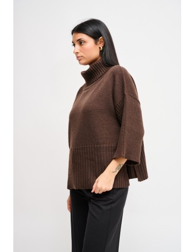 Oversized coltrui met 3/4-mouwen van Maryley