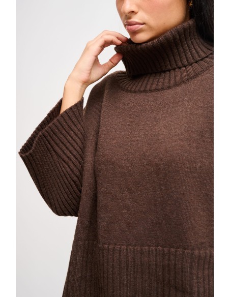 Oversized coltrui met 3/4-mouwen van Maryley
