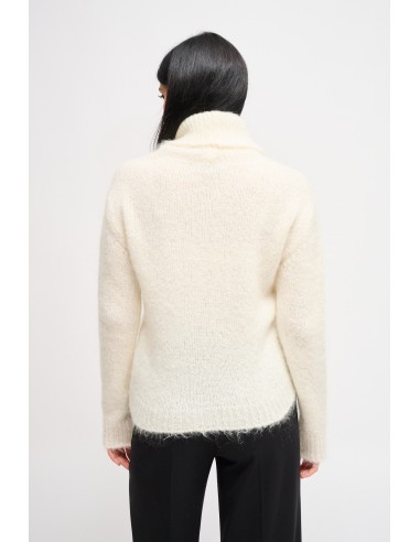 Maryley Col roulé en mohair croisé