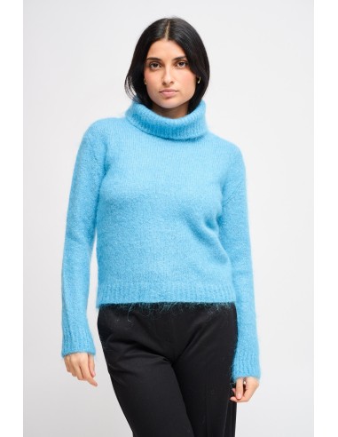 Maryley Col roulé en mohair croisé