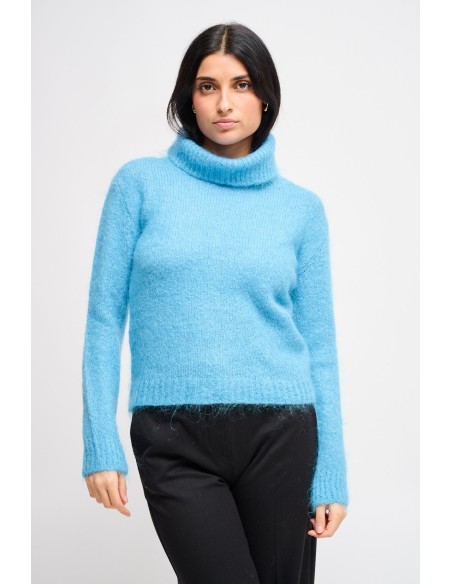 Cropped coltrui van mohair Maryley