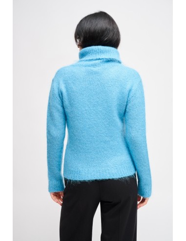 Maryley Col roulé en mohair croisé