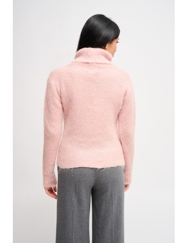 Maryley Col roulé en mohair croisé