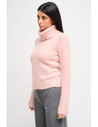 Maryley Col roulé en mohair croisé